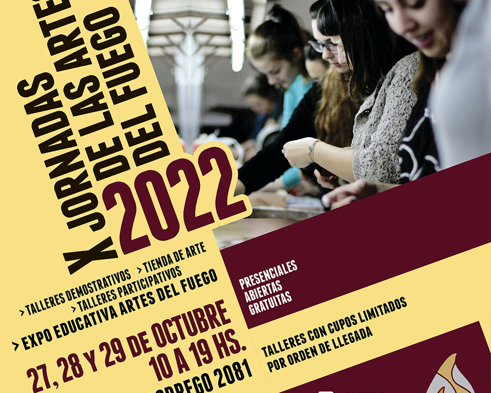 X JORNADAS DE LAS ARTES DEL FUEGO 2022