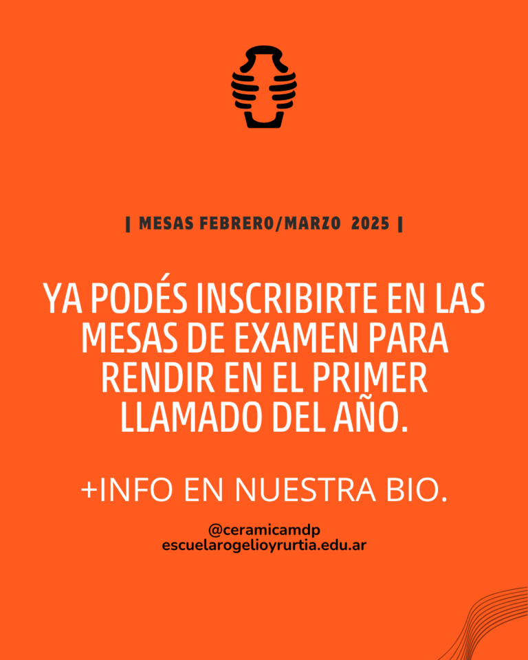Lee más sobre el artículo MESAS DE EXÁMENES FEBRERO/MARZO 2025